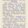 Metropolitan Circle stock.