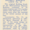District Railway loco.