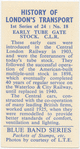 Early tube gate stock, C.L.R.