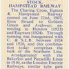 Early tube gate stock, Hampstead Railway.