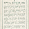 Naval officer, 1590.