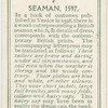 Seaman, 1597.