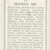 Seaman, 1690.