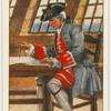 Officer of the "Kent," 1745.