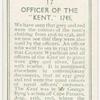 Officer of the "Kent," 1745.