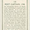 Post Captain, 1748.