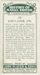 Ship's cook, 1790.