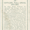 Officer, full dress, 1833-1843.