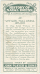 Officer, full dress, 1833-1843.