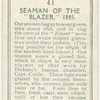 Seaman of the "Blazer," 1845.