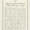 First Class Petty Officer, about 1855.