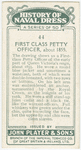 First Class Petty Officer, about 1855.