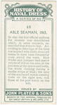 Able seaman, 1863.