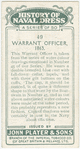 Warrant officer, 1863.