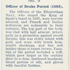 Officer of Drake period (1574).