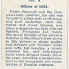 Officer of 1651.