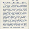 Petty officer, first class (1856).