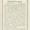 Colwyn Bay.