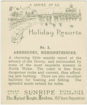 Aberdovey, Merrionetshshire.
