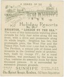 Brighton, "London by the sea".