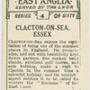 Clacton-on-sea, Essex.