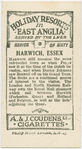 Harwich, Essex.