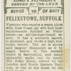 Felixstowe, Suffolk.