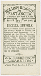 Beccles, Suffolk.