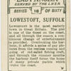Lowestoft, harbour.