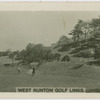 West Runton golf links.