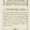 Colchester, old siege house.