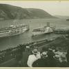 Steamships arriving at Bear Mountain State Park