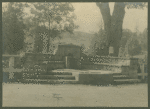 The memorial fountain at Crossriver, New York