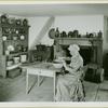 Kitchen in the Walt Whitman farm house, South Huntington