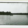 William K. Vanderbilt's Idle Hour Estate, Oakdale, L.I. [Men on rowboat]