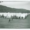 Scenes at Camp Townsend, a game of ball