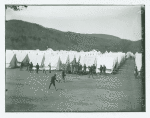 Scenes at Camp Townsend, a game of ball