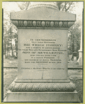 Memorial to whale ship captains, Sag Harbor, New York