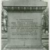 Memorial to whale ship captains, Sag Harbor, New York