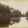 Building by unidentified body of water in Saratoga Springs, New York