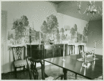 Dining room, Tangier Smith's, Manor of St. George, near Suffolk County's Smith Point Park, west of the William Floyd Parkway