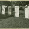 Southold Presbyterian Church graveyard; Asa Smith surrounded by some evidence of his reputed seven wives