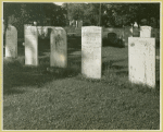 Southold Presbyterian Church graveyard; Asa Smith surrounded by some evidence of his reputed seven wives