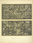 1, Le luxe ; 2, Les artes, au Pavillon de la Société Anonyme Mauméjean Frères (A. D.)