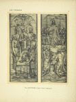 1, L'Agneau pascal ; 2, L'Eucharistie, cartons de vitraux exécutés à Domèvre-sur-Vezouse (Meurthe-et-Moselle)