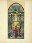 Le crucifiement, au Pavilon du Vitrail