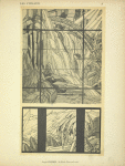 1, Le fjord, à la Sociéte Royale Asturienne des Mines (A. D.) ; 2, Parc sous le vent, au Pavillon du Studium-Louvre (A. D)