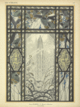 Le jet d'eau, au Pavillon du Vitrail (A. D.)