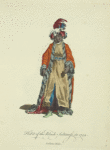 Habit of the black sultaness in 1749. Sultane noire.