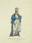 Habit of a white eunuch in 1749. Eunuque blanc.